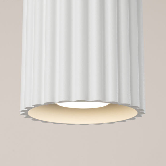 Plafondlamp AURA 1 wit GU10