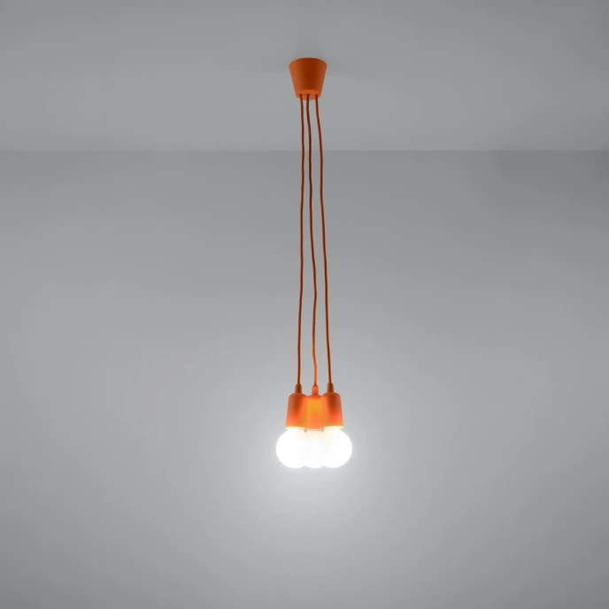 Hanglamp DIEGO 3 oranje