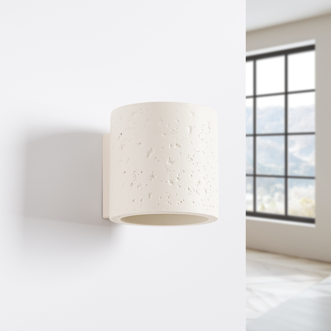 Wandlamp ORBIS beton beige