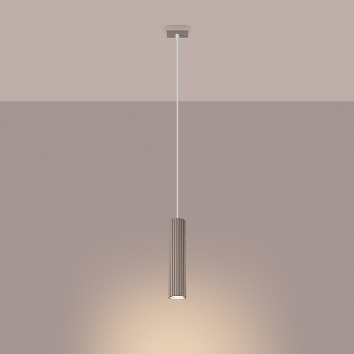 Hanglamp KARBON 1 taupe