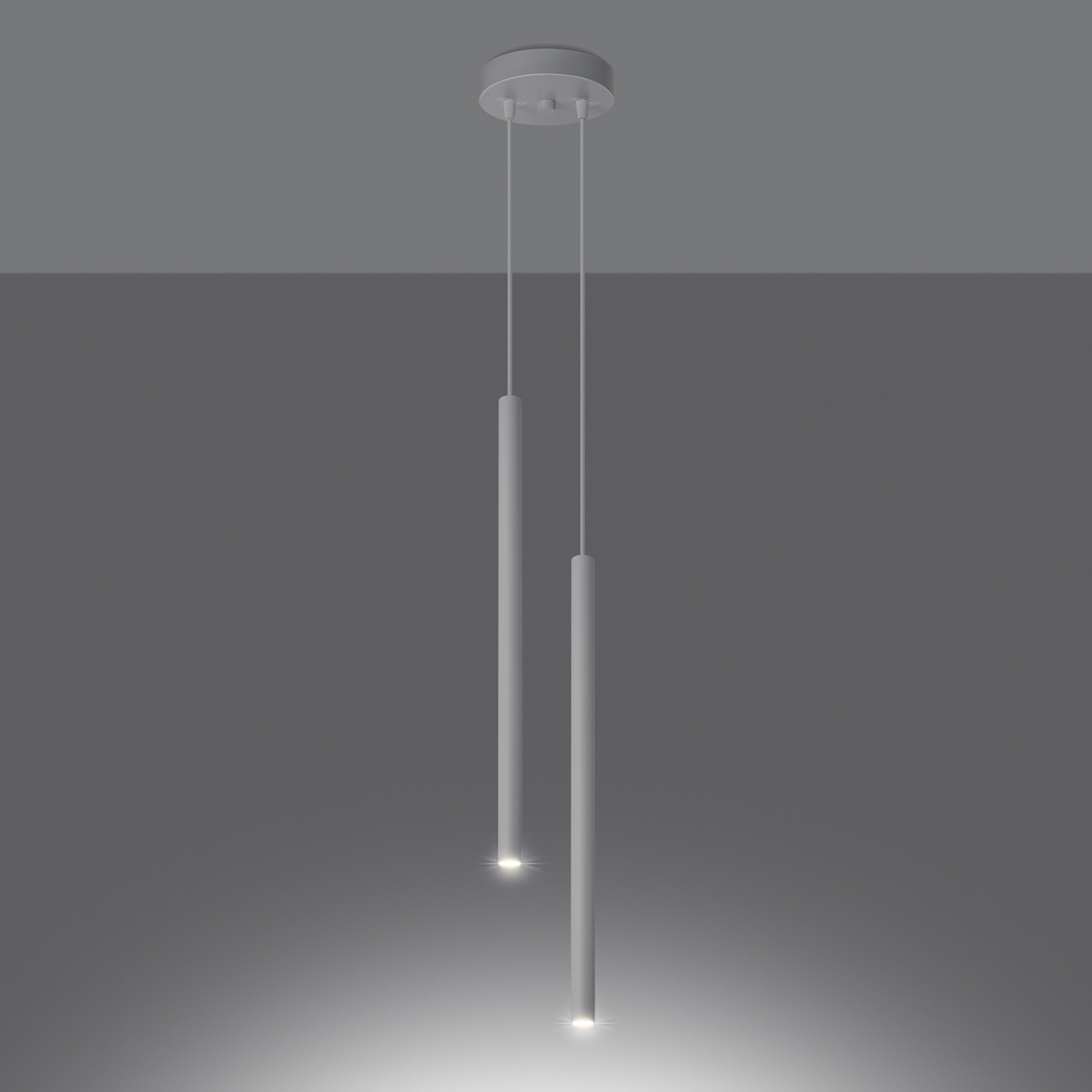 Hanglamp PASTELO 2 wit