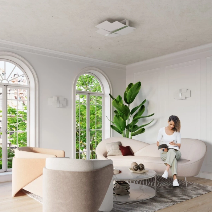 Wandlamp CELIA chrom