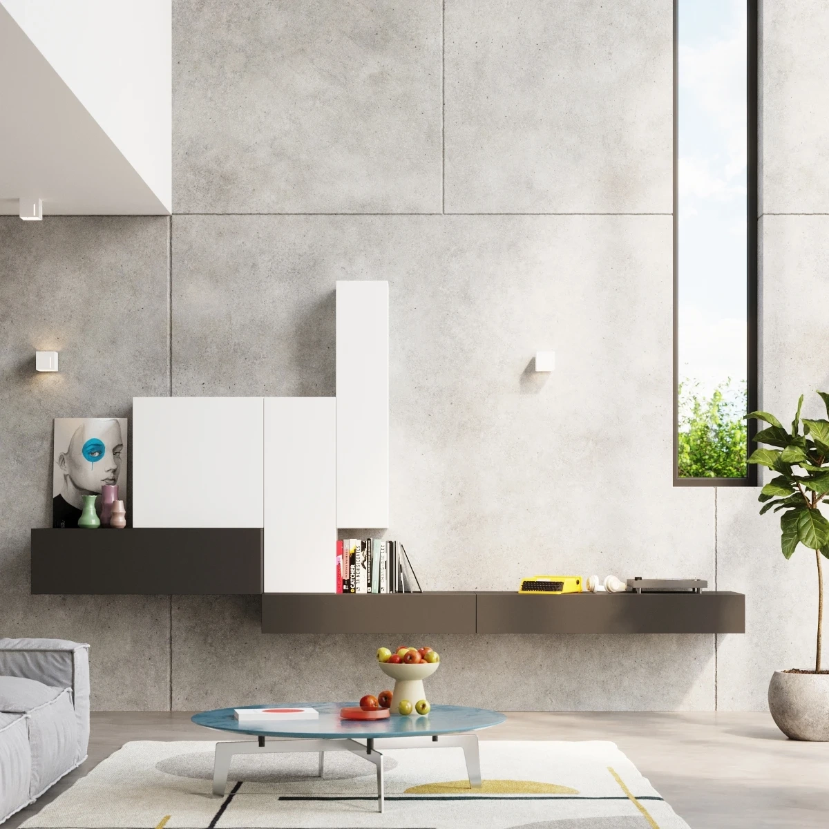 Plafondlamp PIXAR wit