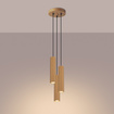 Hanglamp KARBON 3P goud