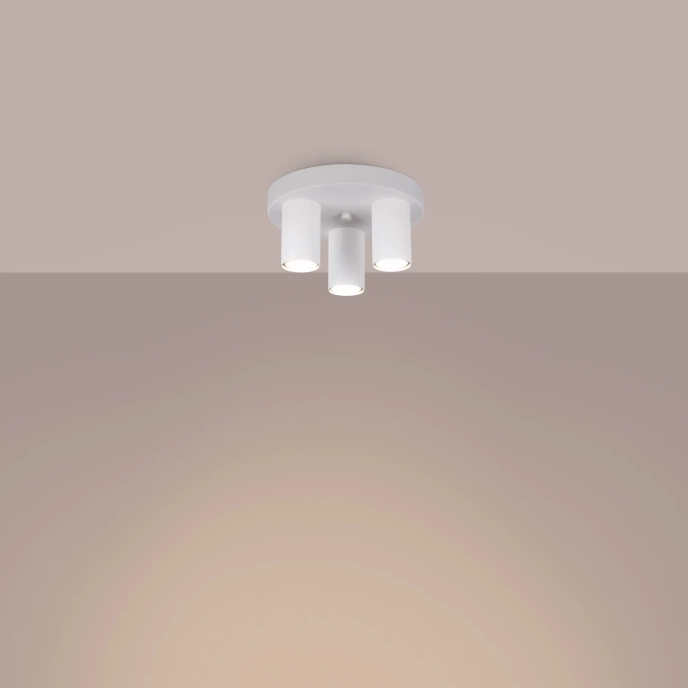 Plafondlamp LAGOS 3P wit