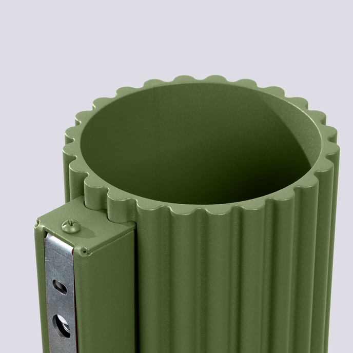 Wandlamp AURA olijfgroen G9