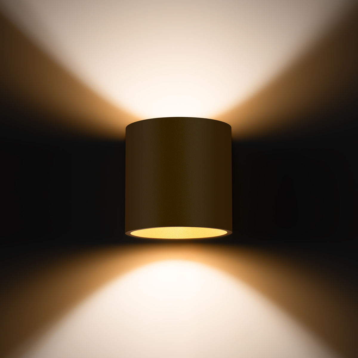 Wandlamp ORBIS 1 goud