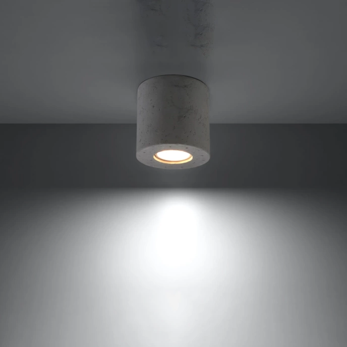 Plafondlamp ORBIS beton
