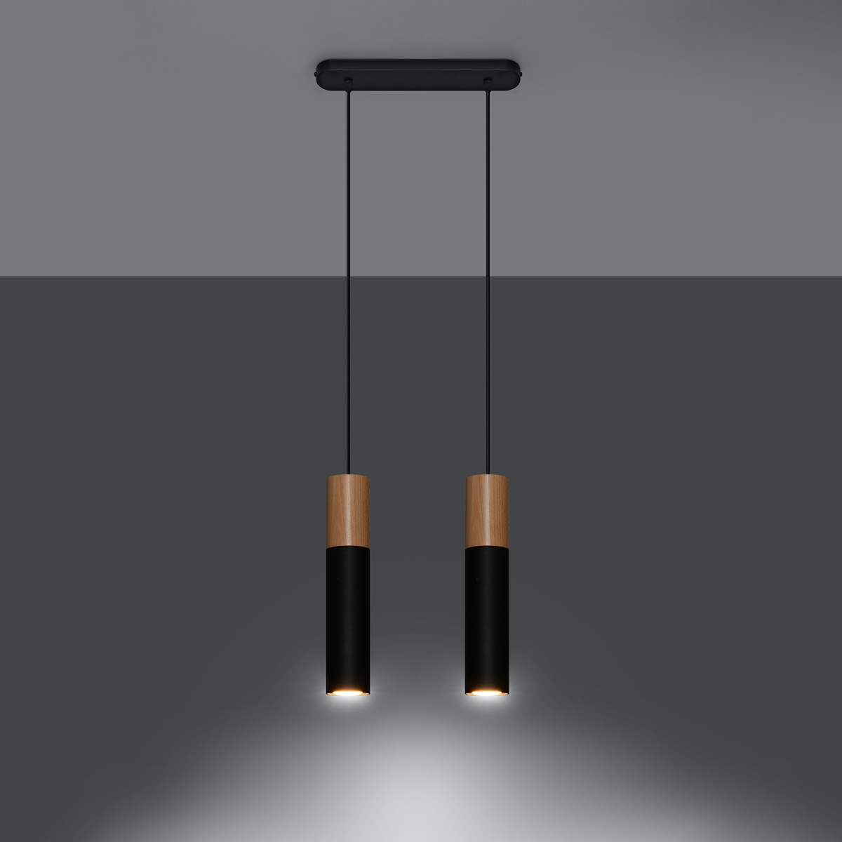 Hanglamp PABLO 2 zwart