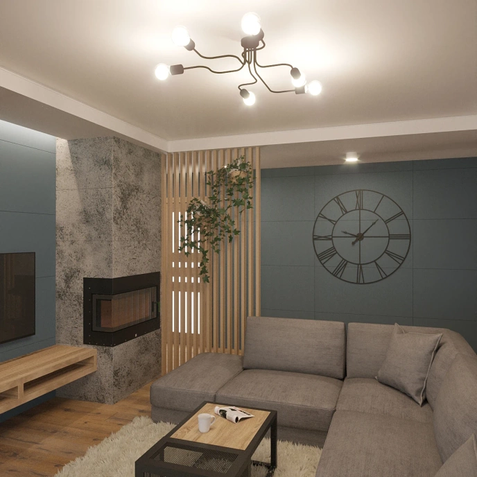 Kroonluchter VECTOR 6 wit