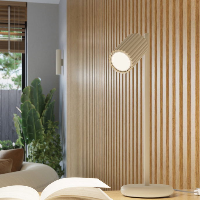 Wandlamp KARBON 10 beige