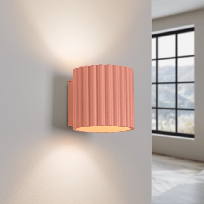 Wandlamp AURA perzik G9