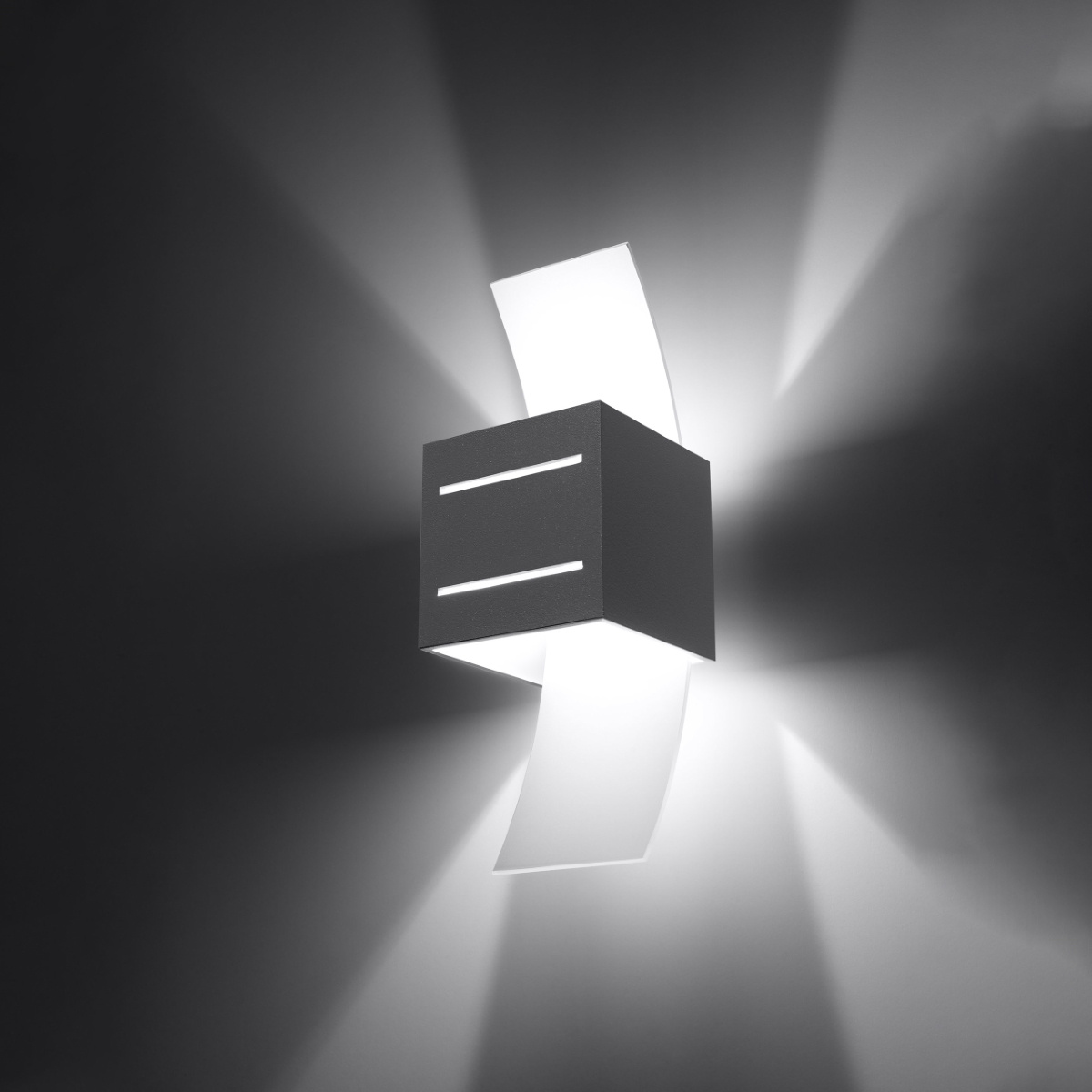 Wandlamp LORETO grijs