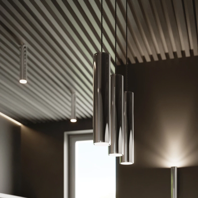 Hanglamp LAGOS 1 chroom