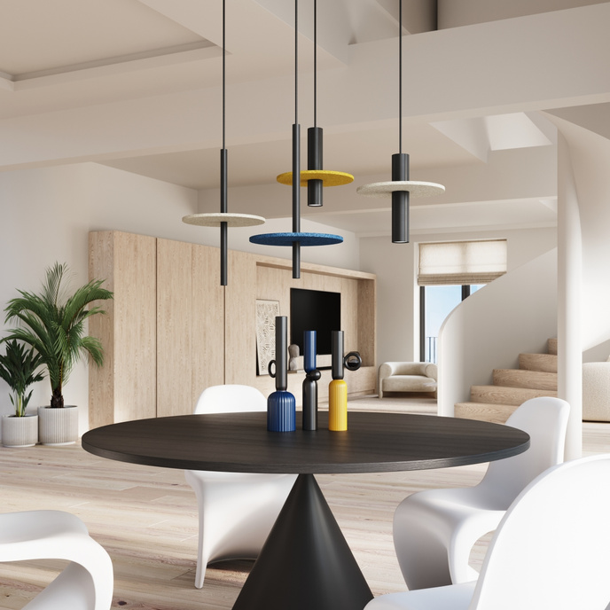 Hanglamp FELTRO 1 zwart/navy