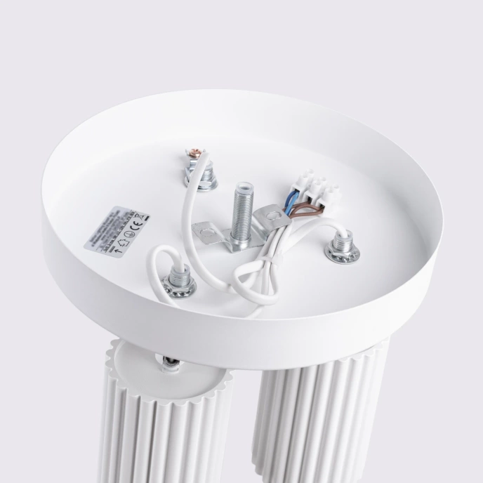 Plafondlamp KARBON 3P wit