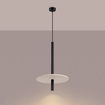 Hanglamp FELTRO 1 zwart/beige