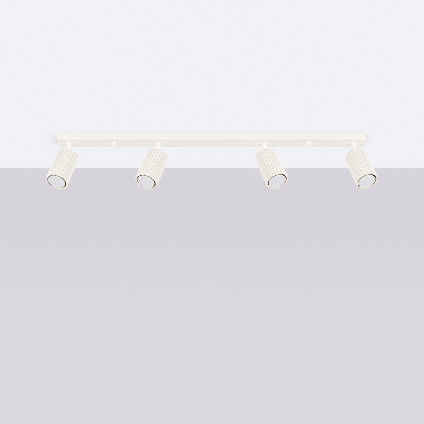 Plafondlamp KARBON 4L beige