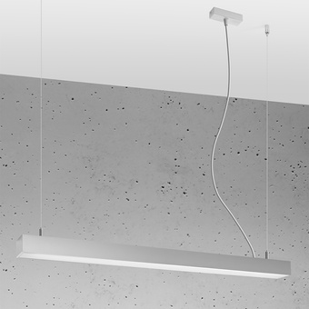 Hanglamp PINNE 90 grijs