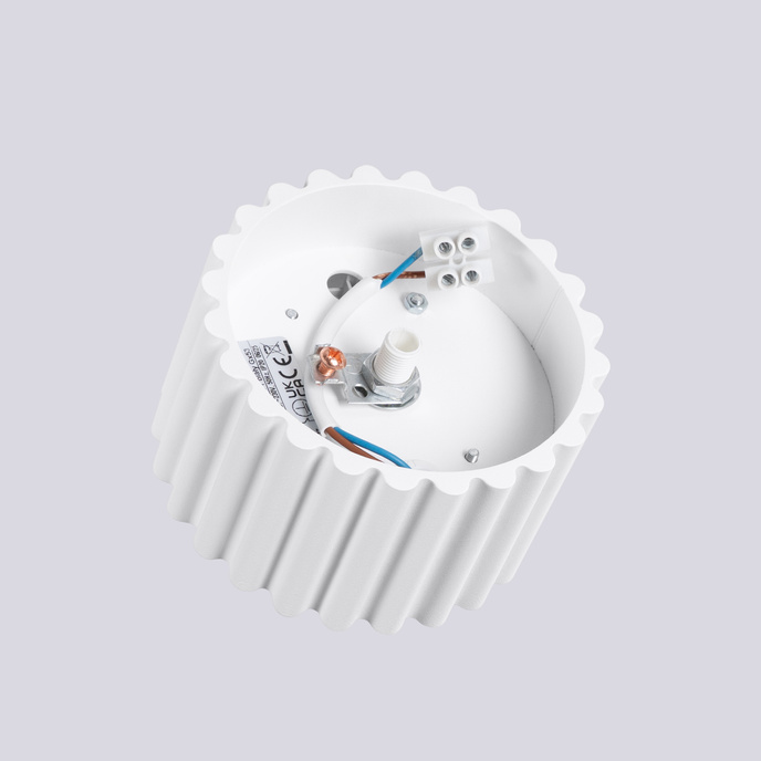 Plafondlamp AURA 1 wit Gx53