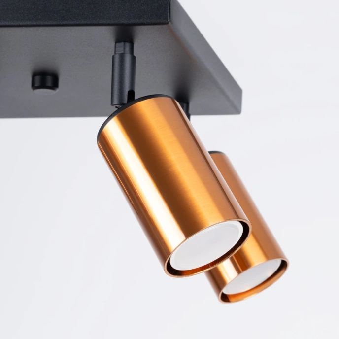 Plafondlamp WINX 4 zwart/co