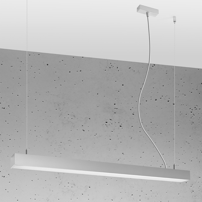 Hanglamp PINNE 90 grijs