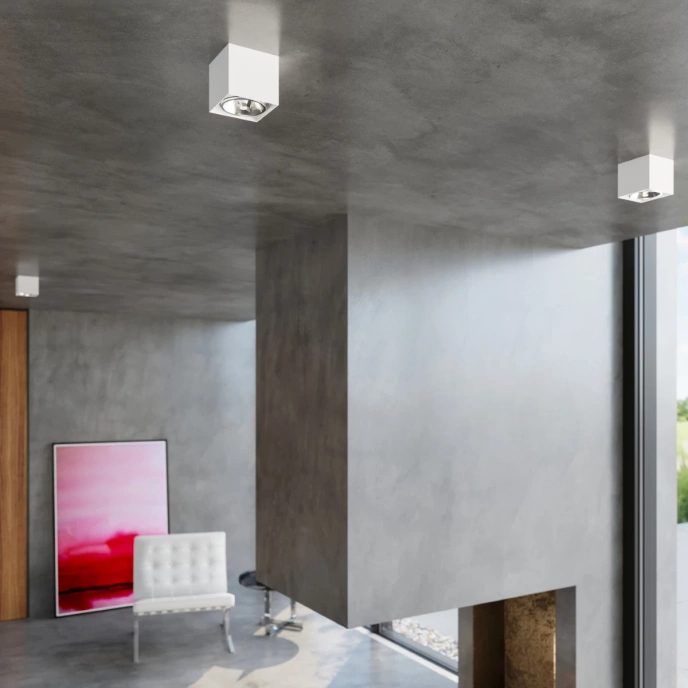 Plafondlamp BLAKE wit