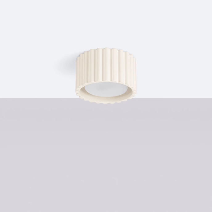 Plafondlamp AURA 1 beige Gx53
