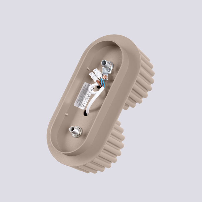 Plafondlamp AURA 2 taupe Gx53