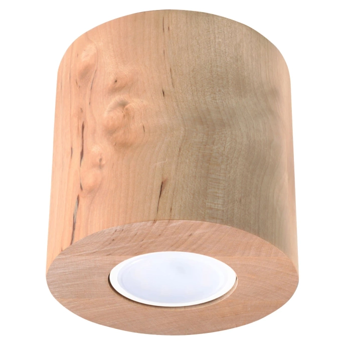 Plafondlamp ORBIS naturel hout