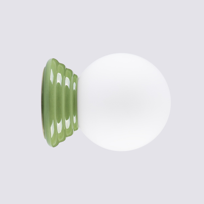 Wandlamp ZORI groen IP44