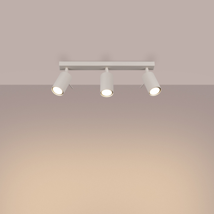 Plafondlamp RING 3L beige