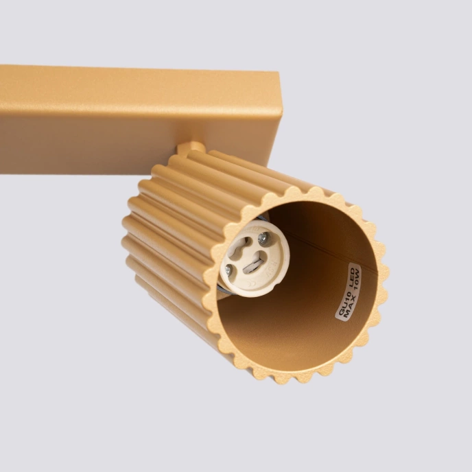 Plafondlamp KARBON 6L goud