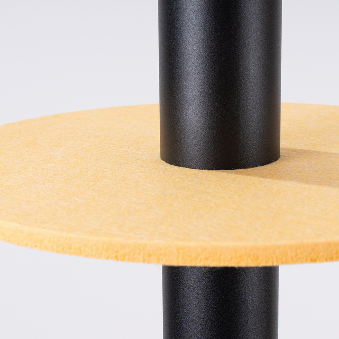 Hanglamp PELTA 1 zwart/geel