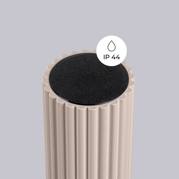 Plafondlamp HALO taupe IP44