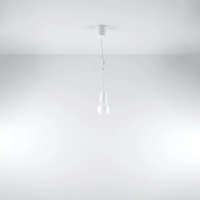 Hanglamp DIEGO 1 wit