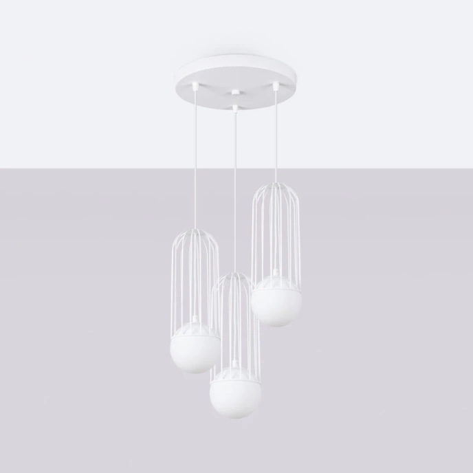 Hanglamp BRINA 3P wit
