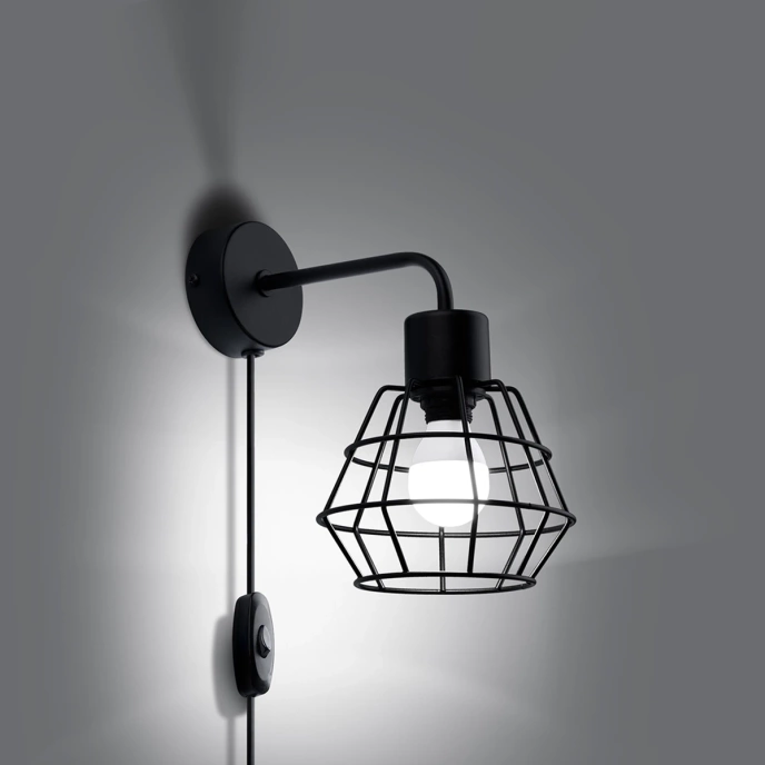 Wandlamp SUBA zwart