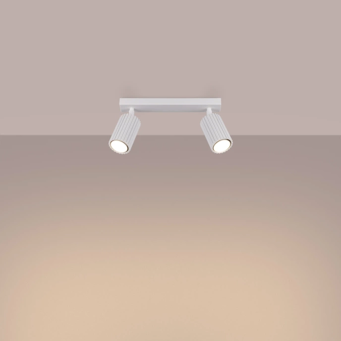 Plafondlamp KARBON 2 wit