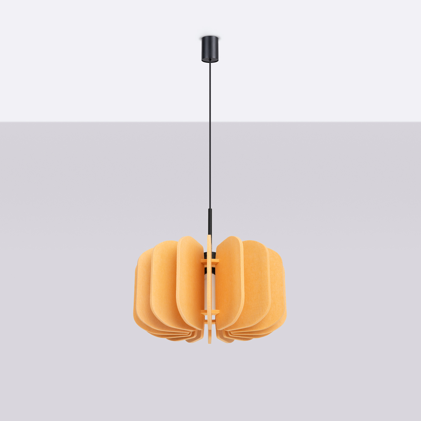 Hanglamp MULA 45 geel