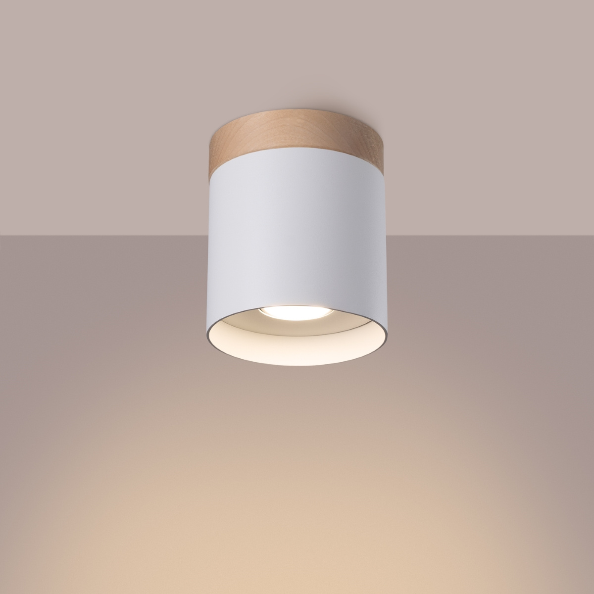 Plafondlamp RIF wit