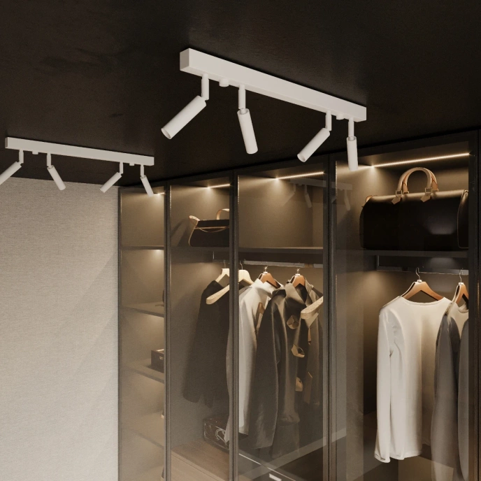 Plafondlamp EYETECH 4 wit