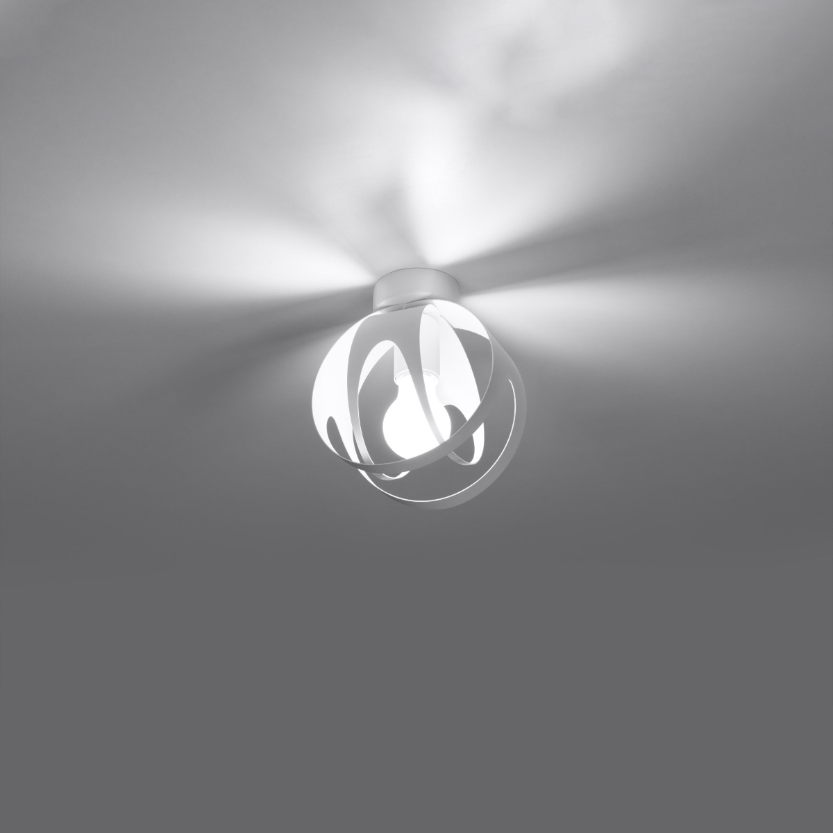 Plafondlamp TULOS wit