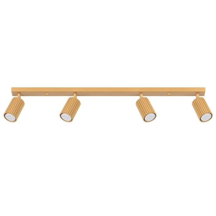 Plafondlamp KARBON 4L goud