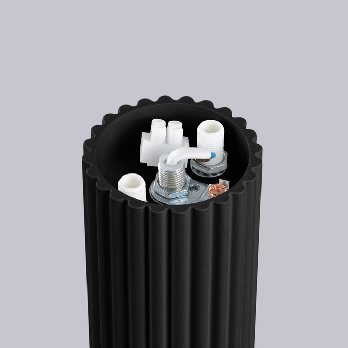 Plafondlamp HALO zwart IP44