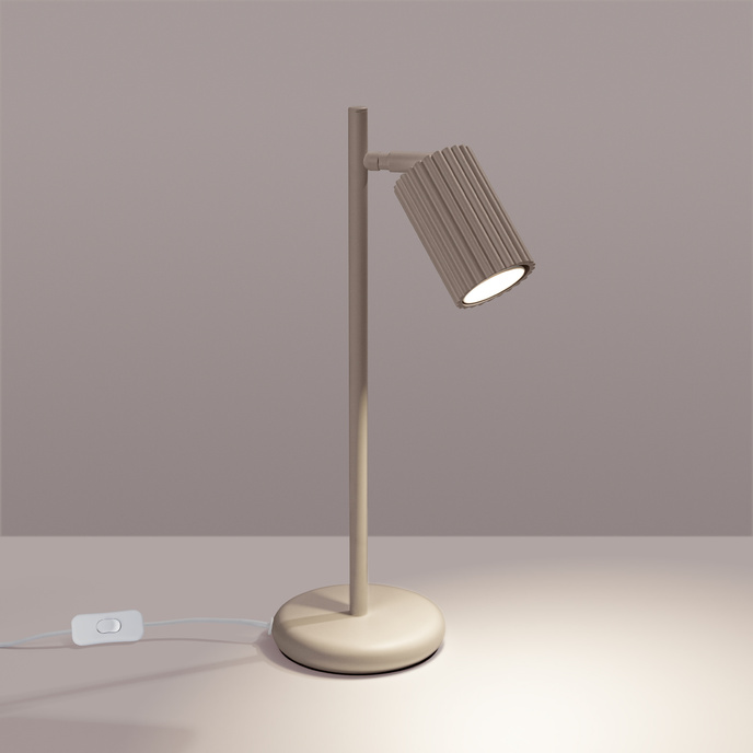 Plafondlamp KARBON 4L taupe