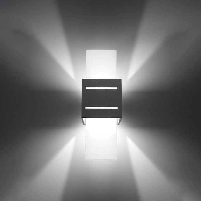 Wandlamp LORETO grijs