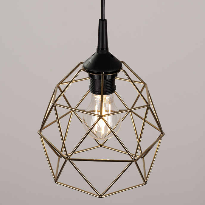 Hanglamp TRIOM 20 goud