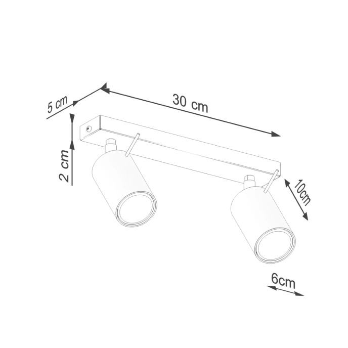Plafondlamp RING 2 beige