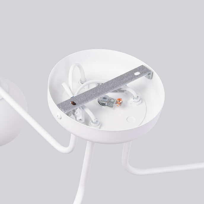 Kroonluchter ASTRAL 3 wit